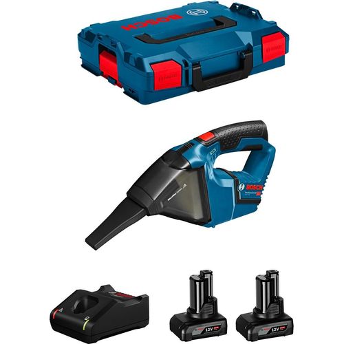 Staubsauger BOSCH GAS 12V-LI (2 x 6,0 Ah + GAL12V-40 + L-Boxx 102)