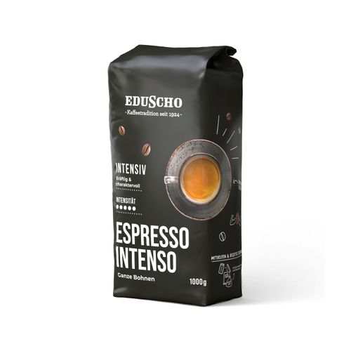 Eduscho Espresso Intenso - 6 x 1 kg Ganze Bohne - Intensität: 5/5