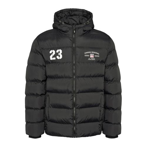 Outdoorjacke VINSON "VINSON Jacket VMVance", Herren, Gr. L, schwarz (tap shoe), Obermaterial: 100% Nylon, Jacken Outdoorjacke