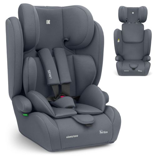 KikkaBoo Auto Kindersitz 9-36 kg i-PASS, Kindersitz ab 1 Jahr, Gruppe 1/2/3, 76–