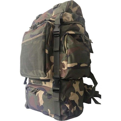 Famanu Rucksack 55 L Molle Woodland - Bundeswehr Rucksack