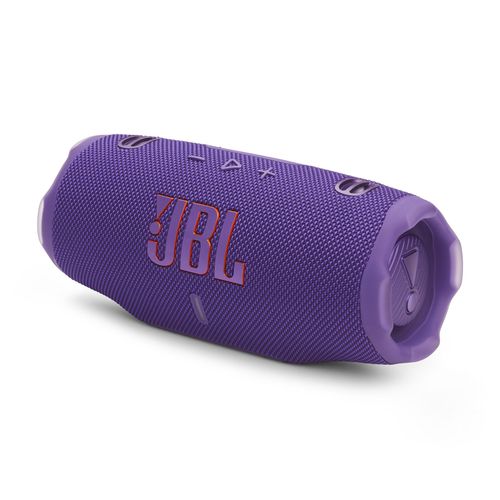 JBL Bluetooth-Lautsprecher "CHARGE 6", lila, B:14,5cm H:11,9cm T:25,6cm, Lautsprecher, wasserdicht und stoßfest, Powerbank-Funktion mit USB-C