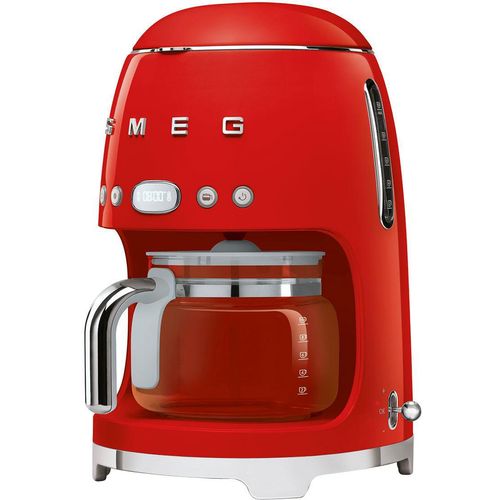 SMEG Filterkaffeemaschine "DCF02RDEU", rot, 4, Kaffeemaschinen