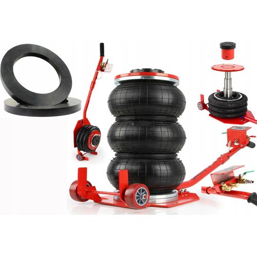 LUXTOM | Pneumatischer Wagenheber, Air Jack 3,5T, Mehrfachbeutel Luftheber bis 510 mm, Luftheber Wagenheberheber, Luftheber mit Gummiauflage