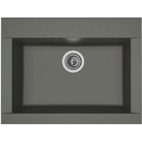 Sink Hexo 1 graue Betonschale