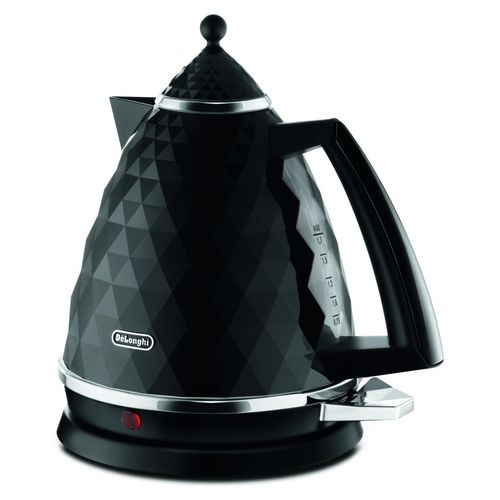 Wasserkocher DeLonghi KBJ2001.BK 1,7 Liter 2000 W Schwarz mit 360°-Drehsockel