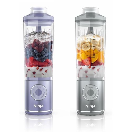 Ninja Blast Max Tragbarer Mixer/Blender/Smoothie Maker, 2 x 570 ml