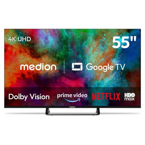 MEDION 138,8 cm (55 Zoll) Fernseher 4K Smart TV - MD 855401