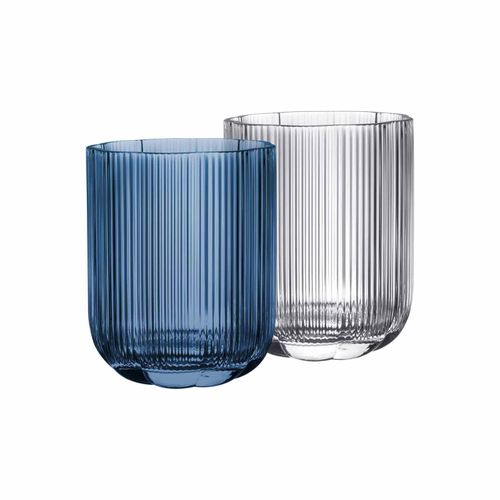 Dekovase VILLEROY & BOCH "Vasen Fleur 15 cm 2er Set bunt", bunt, Vasen