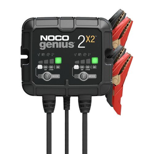 Noco Batterieladegerät GENIUS2 x 2 2x 6-12 V - Ladegerät - Blei/Saeure - Ladegerät