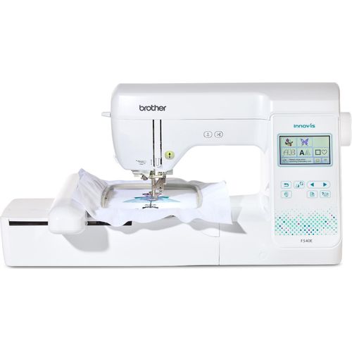 Die Brother F540E Stickmaschine in XL-Größe