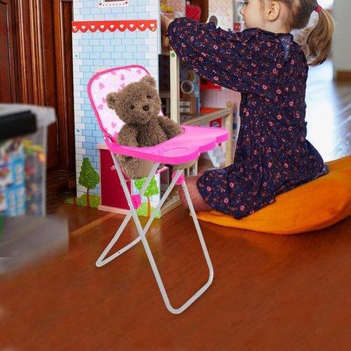 Opvouwbare Kinderstoel für Puppen - Spielzeug für Puppen und Puppenbabys