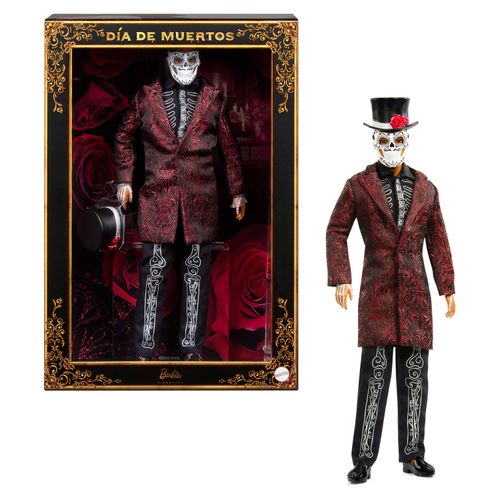 Anziehpuppe BARBIE "Ken - Día de Muertos", rot (bunt), Puppen, Kinder, Sammlerpuppe