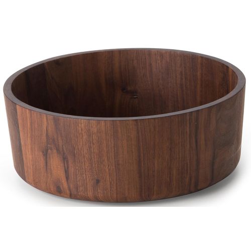 Schale CONTINENTA "Walnuss", braun (holzfarben), H:12cm Ø:31cm, Holzwerkstoff, Schüsseln, Schale, Walnussholz