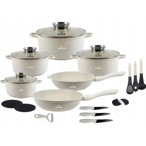 Topfset Zilner PREMIUM 21-teilig Keramik