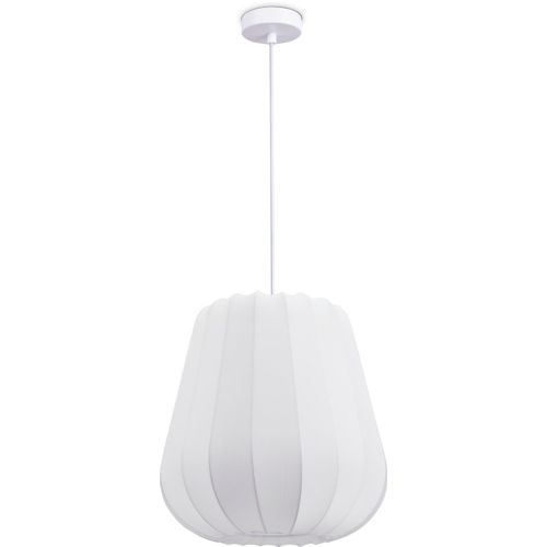 PACO HOME Pendelleuchte "HUGO PD1", weiß, 1, Ø 35cm H: 193,5cm, Leuchten, Pendelleuchte