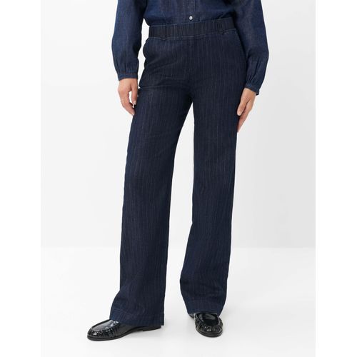 Raphaela by Brax Damen Marlenehose Style PAM FLARED DARK BLUE, denim dunkelblau, Gr. 50