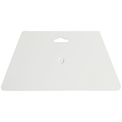 Malerspachtel A.S. CRÉATION "Tapeten Andrückspachtel", weiß, B:0,23cm L:0cm, Spachtel, Kunststoff, trapezförmig