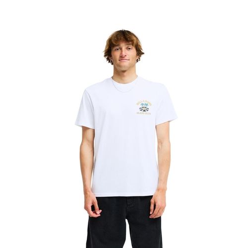 T-Shirt BILLABONG "Island Beats", Herren, Gr. M, weiß, Obermaterial: 70% Baumwolle, 30% Baumwolle., Shirts T-Shirt