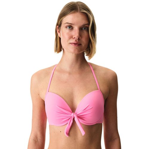 Kleurige Halter Bikini Top met Ondersteuning