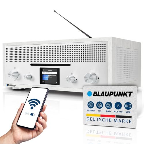 MILANO RXD 1900 CD-Internetradio Weiß