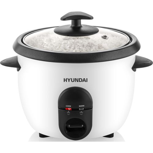 HYUNDAI Reiskocher "HYURC100", weiß, B:27cm H:22cm T:24cm, Reiskocher