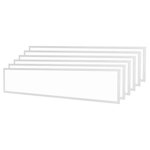 Ledvion 6er Set LED Panel 120x30cm 24W 4000K UGR