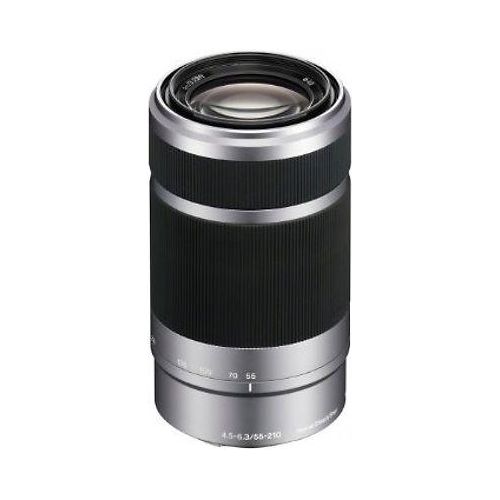 Sony E 55-210 mm F4.5-6.3 49 mm Filtergewinde (Sony E-mount Anschluss) silber