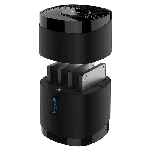 Sabrent DS-4SSD, HDD / SSD-Gehäuse, 2.5", SATA, 5 Gbit/s, USB Anschluss, Schwarz