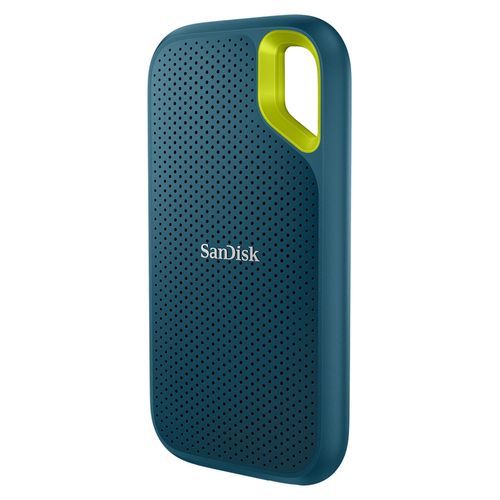 SanDisk Extreme V2, 2 TB, USB Typ-C, 3.2 Gen 2 (3.1 Gen 2), 1050 MB/s, Passwortschutz, Blau