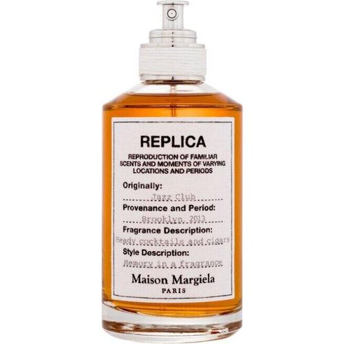 Maison Margiela Replica Jazz Club 100 ml, Männer, Zitrone, Neroli, Pink pepper, Rum, Sage, Vetiver, Styrax, Tabak, Vanille, Spray, Nicht nachfüllbare Flasche