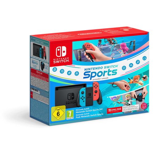 Nintendo Switch-Konsole (neon-blau/neon-rot) - Nintendo Switch Sports-Set