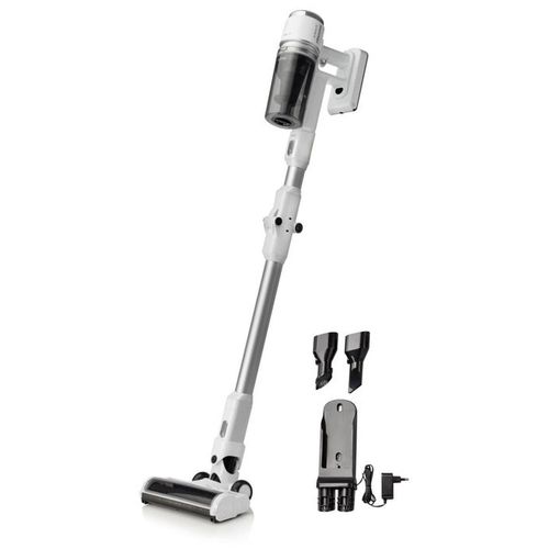 Hisense Stabstaubsauger, HI-MOVE IV, 150 W, 25.2 V, 2-in-1-Stabstaubsauger, Beutellos, Weiß, 0,45 l, Kunststoff, 13 l/s