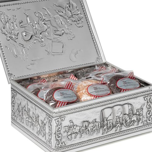 Eckstein Nürnberger Elisen-Lebkuchen · 45 Stück · 3375g · Silbertruhe