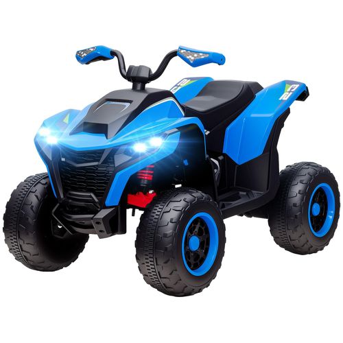 AIYAPLAY Elektro Quad für Kinder 12V Elektro Kinderquad mit 2 Motor 3-6km/h Blau