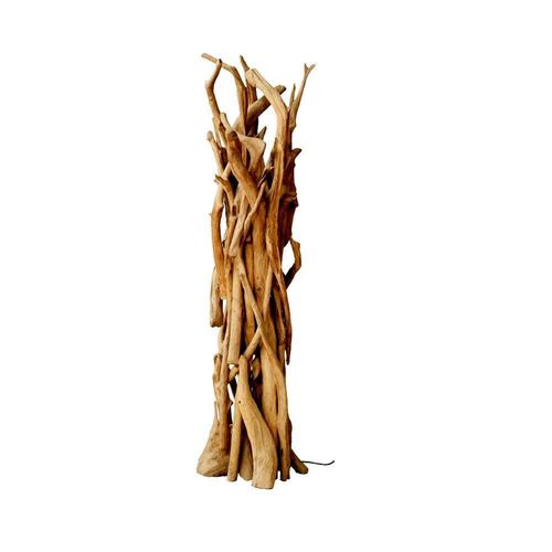 Stehlampe ACE Stehlampe aus Holz, Wurzelholzlampe, Treibholz - Stehlampe