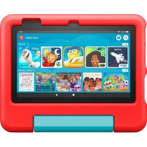 Amazon Fire 7" Kinder-Tablet, 16 GB, (2022, mit Kindersicherung) - rot