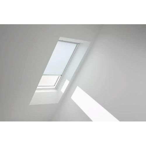 VELUX Rollo uni himmelblau mit Alu- Rahmen solarFSC RSL SK06 4166K