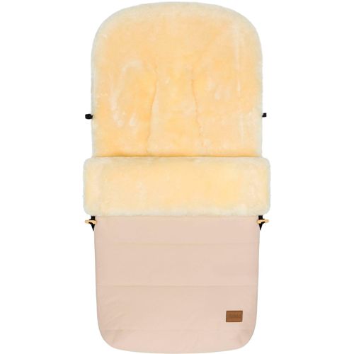 Fußsack FILLIKID "Bernina Lammfell, Winterfußsack", Kinder, beige (natur), Lammfell, Polyester, Fußsäcke Fußsack
