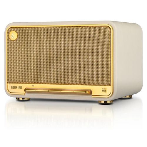 Retro-Tischlautsprecher - D32 - 60 W - Hi-Res-Audio - Bluetooth 5.3 - AirPlay 2 - USB-C - Weiß
