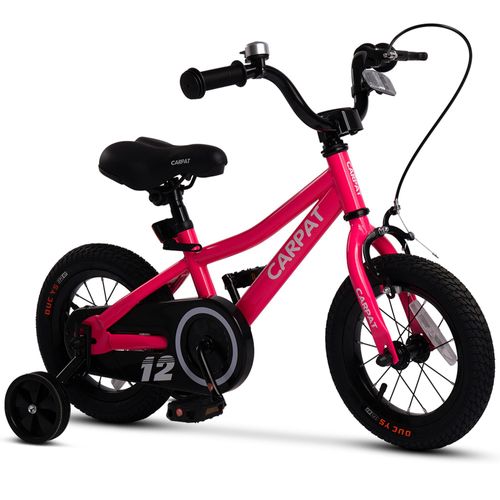 Velors Kinderfahrrad 12 14 16 Zoll Kinderfahrrad für 3-7 Jahre 1 Gang Kettenschaltung Mädchen Jungen Fahrrad Bike mit Stützräder ab 3 Jahre