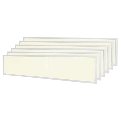 Ledvion 6er Set LED Panel 120x30cm 36W 3000K UGR