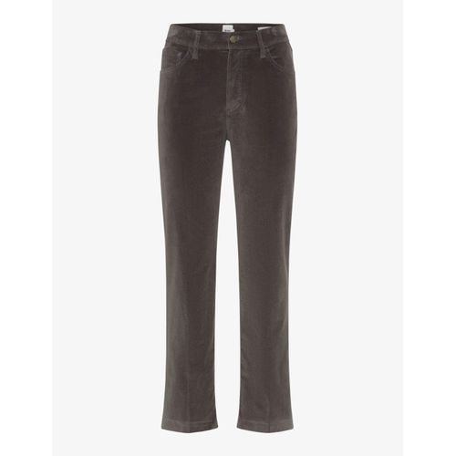 Brax Damen Five-Pocket-Hose Style MAY S SMOKE GREY, dunkelgrau, Gr. 34