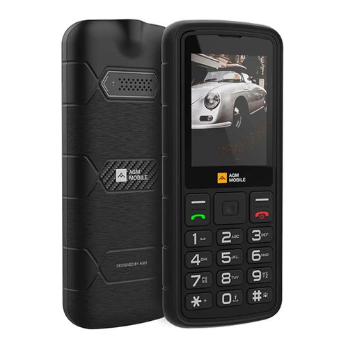 AGM M9 4G Schwarz - Modell 2025 Handy (Outdoor)
