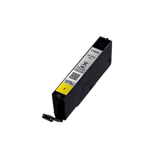 Original Canon Pixma TS 5050 Series (0334C001 / CLI-571YXL) Druckerpatrone Gelb