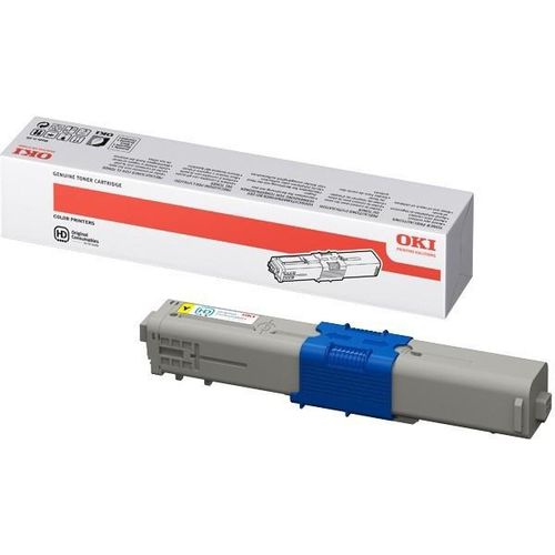 Original OKI C 510 DN (44469722) Toner Gelb