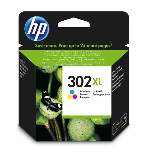 Original HP Envy 4524 (F6U67AE / 302XL) Druckerpatrone Color (Cyan,Magenta,Gelb)