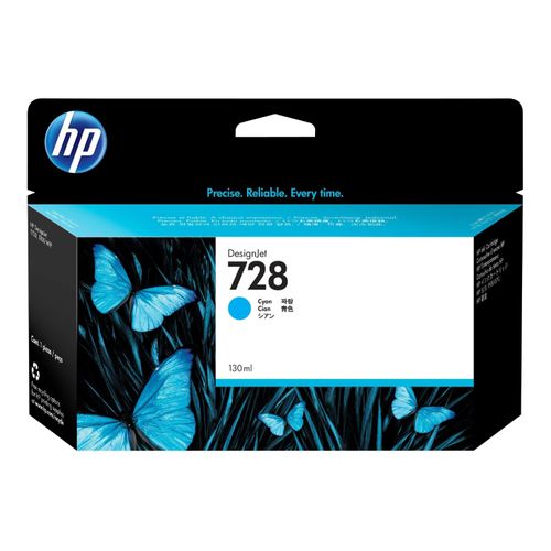 Original HP 728 (F9J67A) Druckerpatrone Cyan