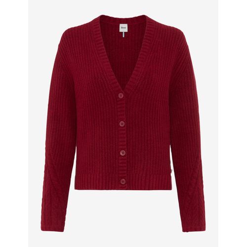 Brax Damen Cardigan Style ALICIA wine red, dunkelrot, Gr. 48