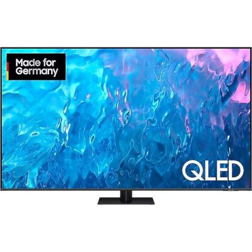Samsung 55" QLED 4K Q80C (2023), 139,7 cm (55"), 3840 x 2160 Pixel, QLED, Smart-TV, WLAN, Silber